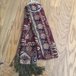 New Earth Tones/Gold Scarf